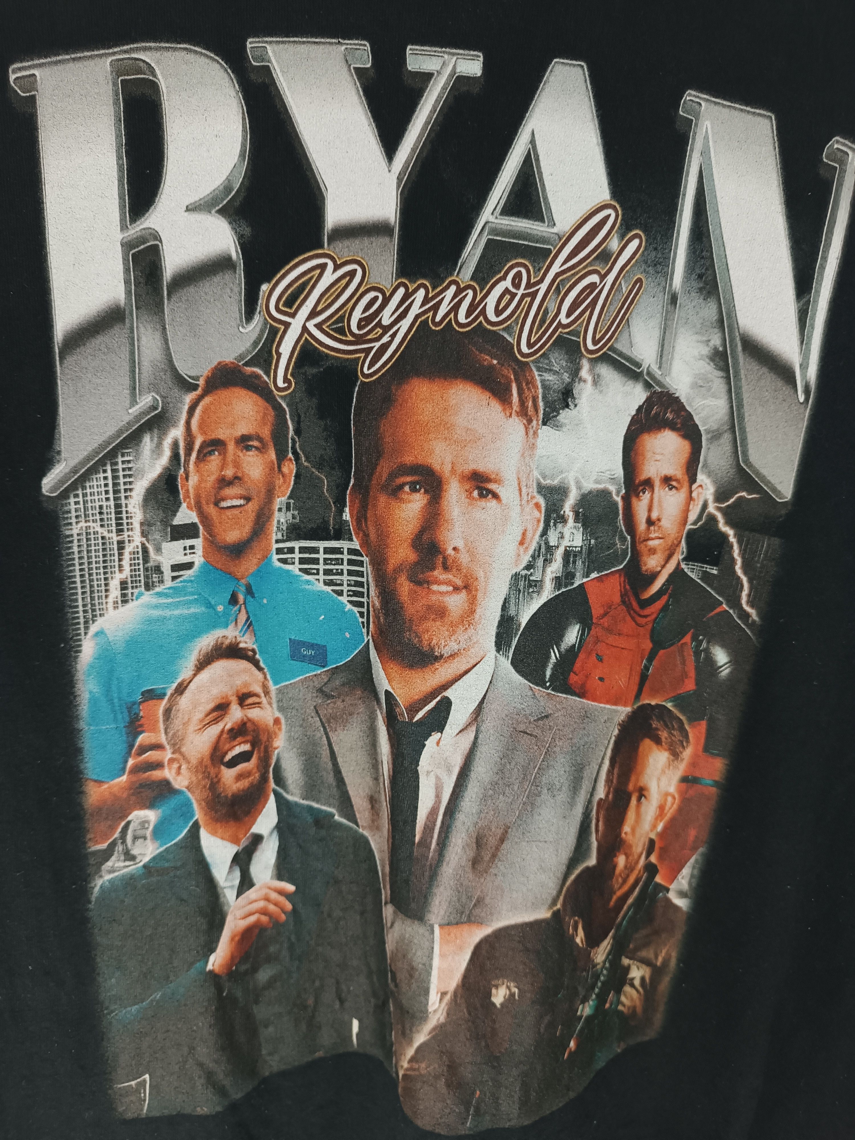 Vintage VINTAGE RYAN REYNOLDS RAP TEE STYLE TEE marvel deadpool Size US L / EU 52-54 / 3 - 8 Thumbnail