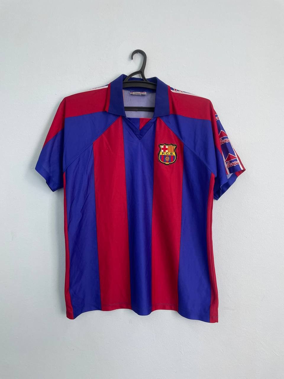 Kappa Kappa Rogers Barcelona Vintage 9 Ronaldo Jersey 1995 Size US L / EU 52-54 / 3 - 2 Thumbnail