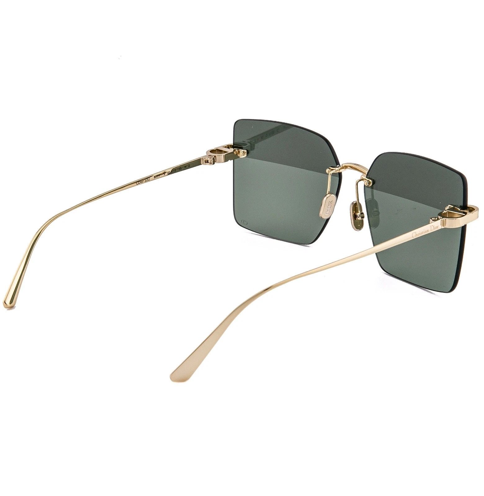 Christian Dior Monsieur CHRISTIAN DIOR CDIOR Gold Green Line S3U Sunglass CD40195U Size ONE SIZE - 5 Thumbnail