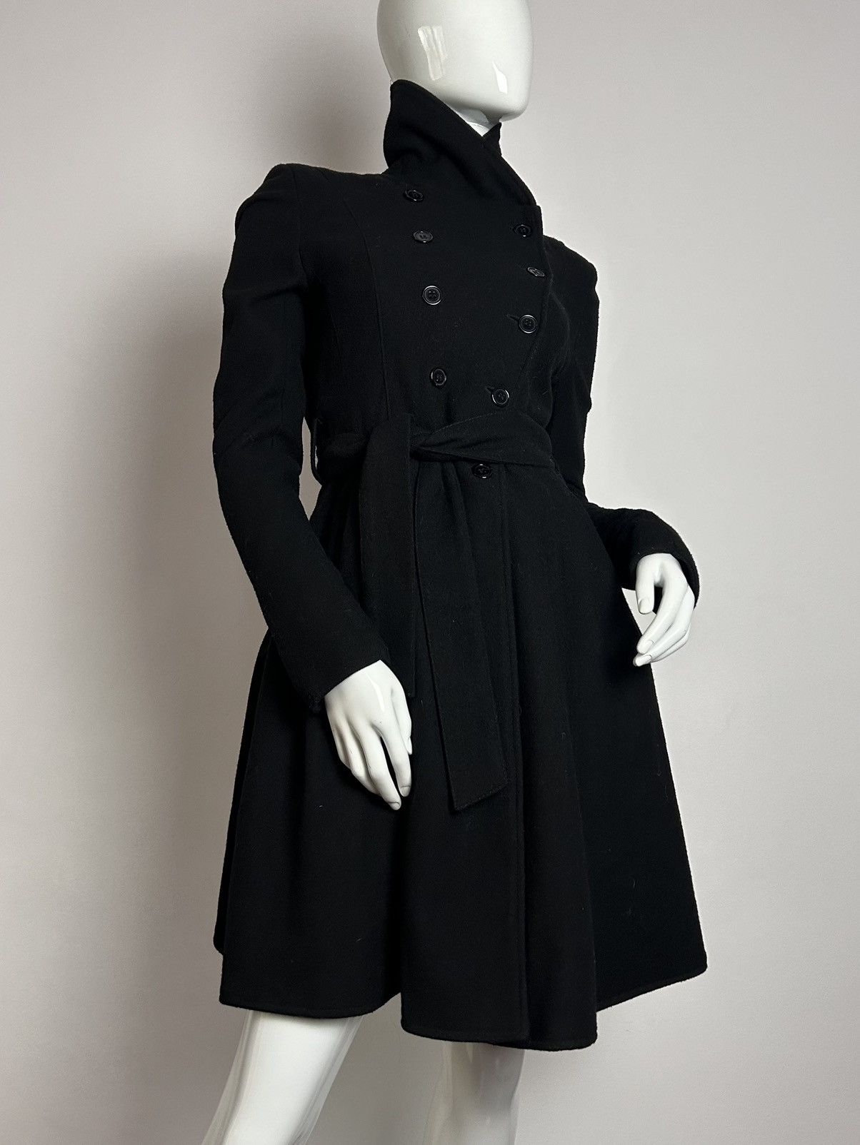 Other Vintage asymmetrical wool coat Size S / US 4 / IT 40 - 4 Thumbnail