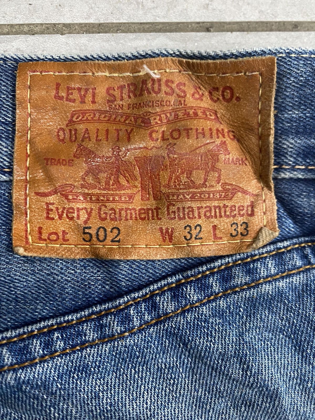 Levi's Levi’s 502 Taper Size US 33 - 11 Thumbnail