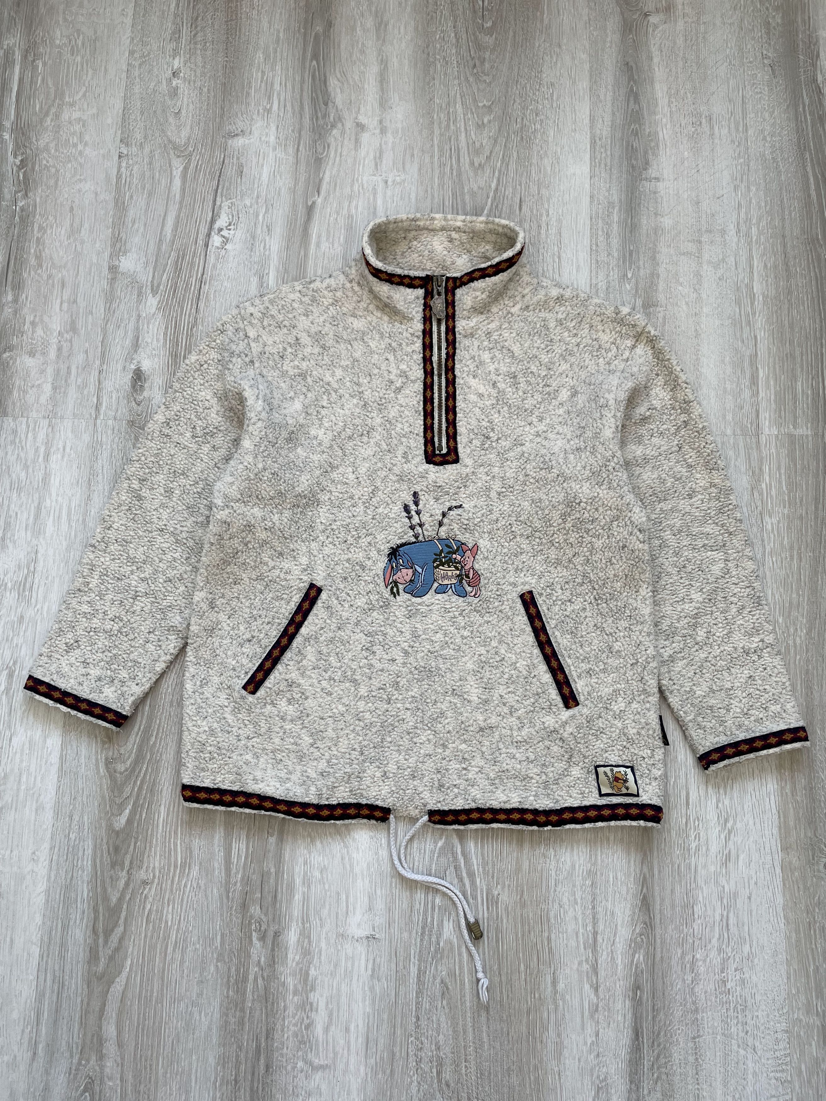 Vintage Vintage Disney Winnie Pooh Teedy Fleece Size US S / EU 44-46 / 1 - 1 Thumbnail