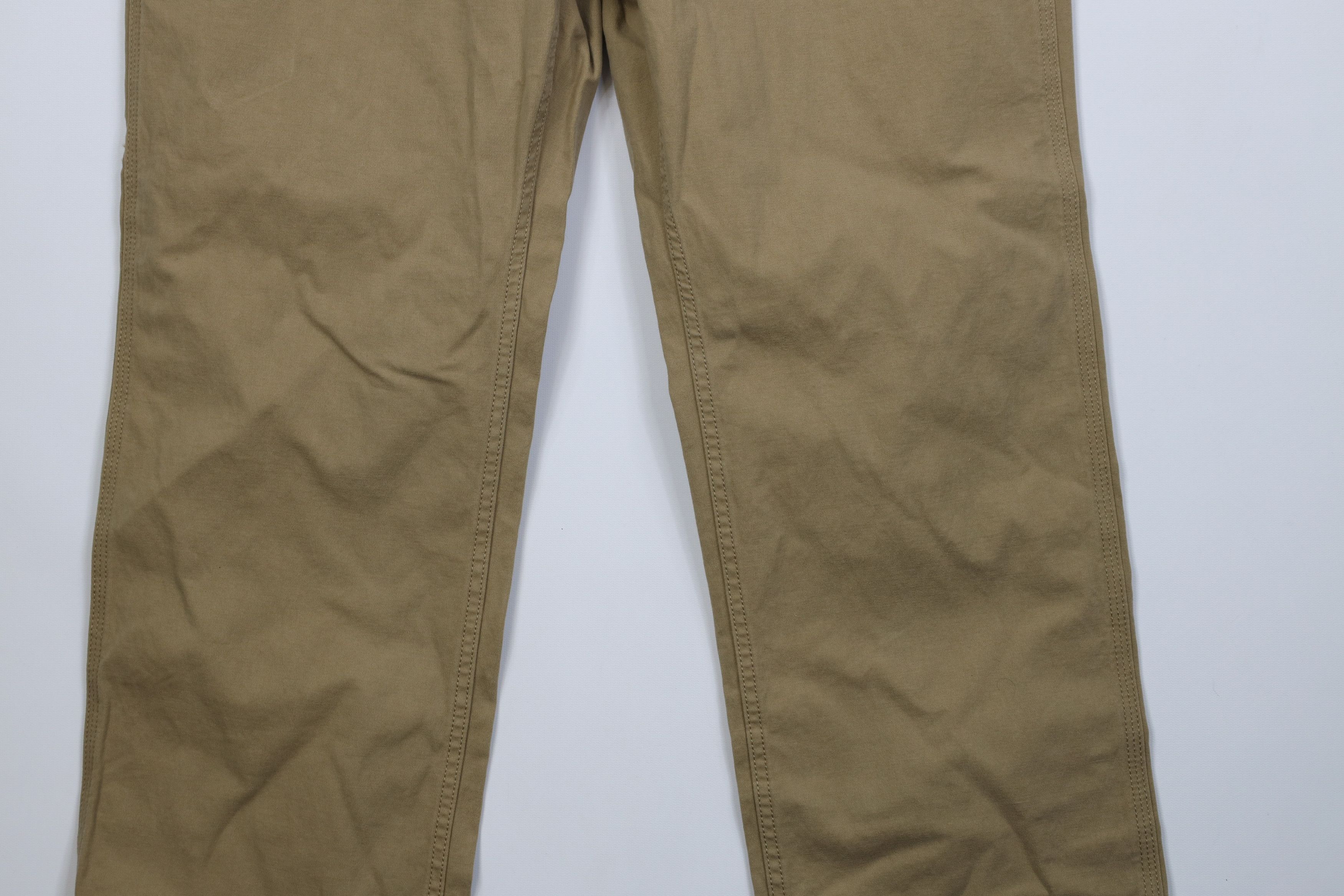 Carhartt Vintage Y2K Carhartt Fit Wide Leg Dungaree Pants Brown Size US 38 / EU 54 - 4 Thumbnail