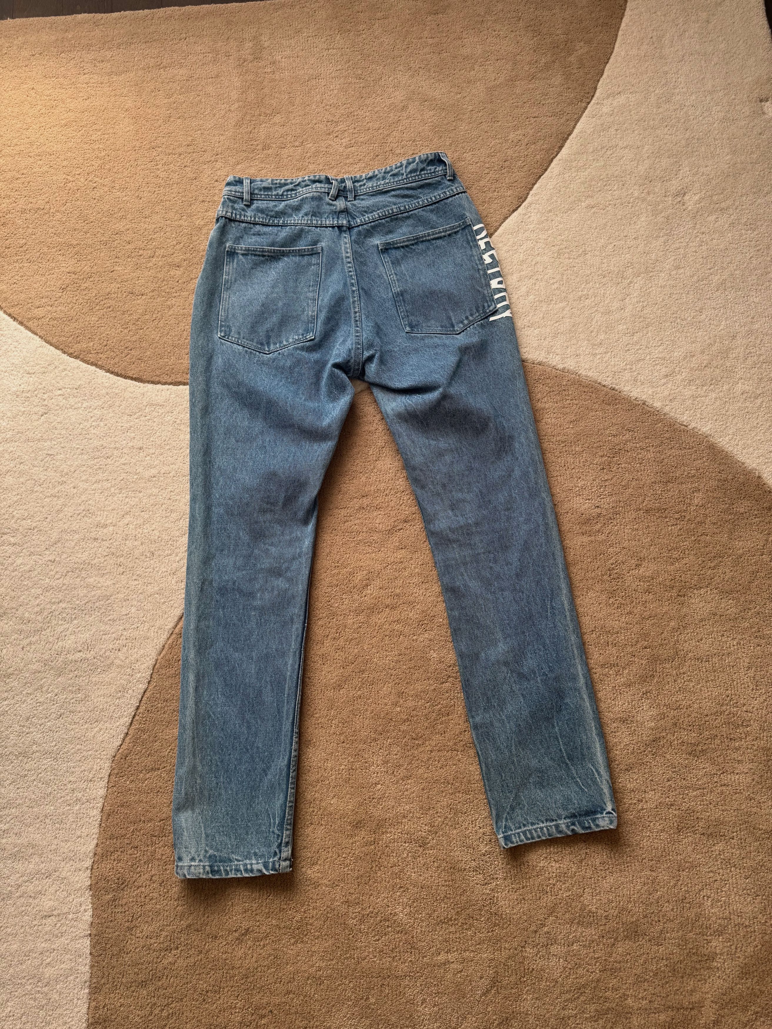 Pleasures Pleasures Relief Denim Pants Indigo Size US 30 / EU 46 - 5 Thumbnail