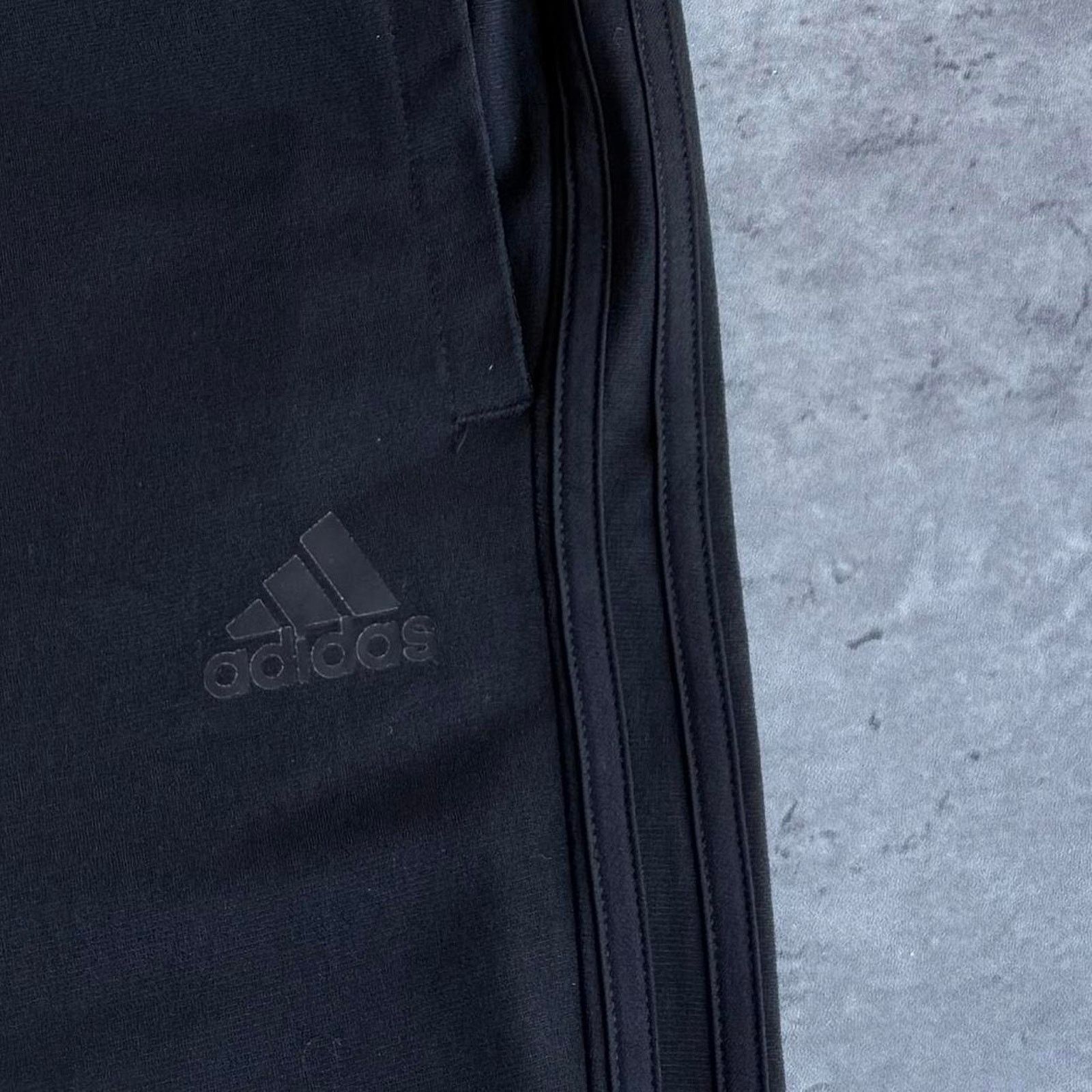Adidas × Vintage Vintage Y2K Adidas Black Grunge Opium Technical Sweatpants Size US 28 / EU 44 - 3 Thumbnail