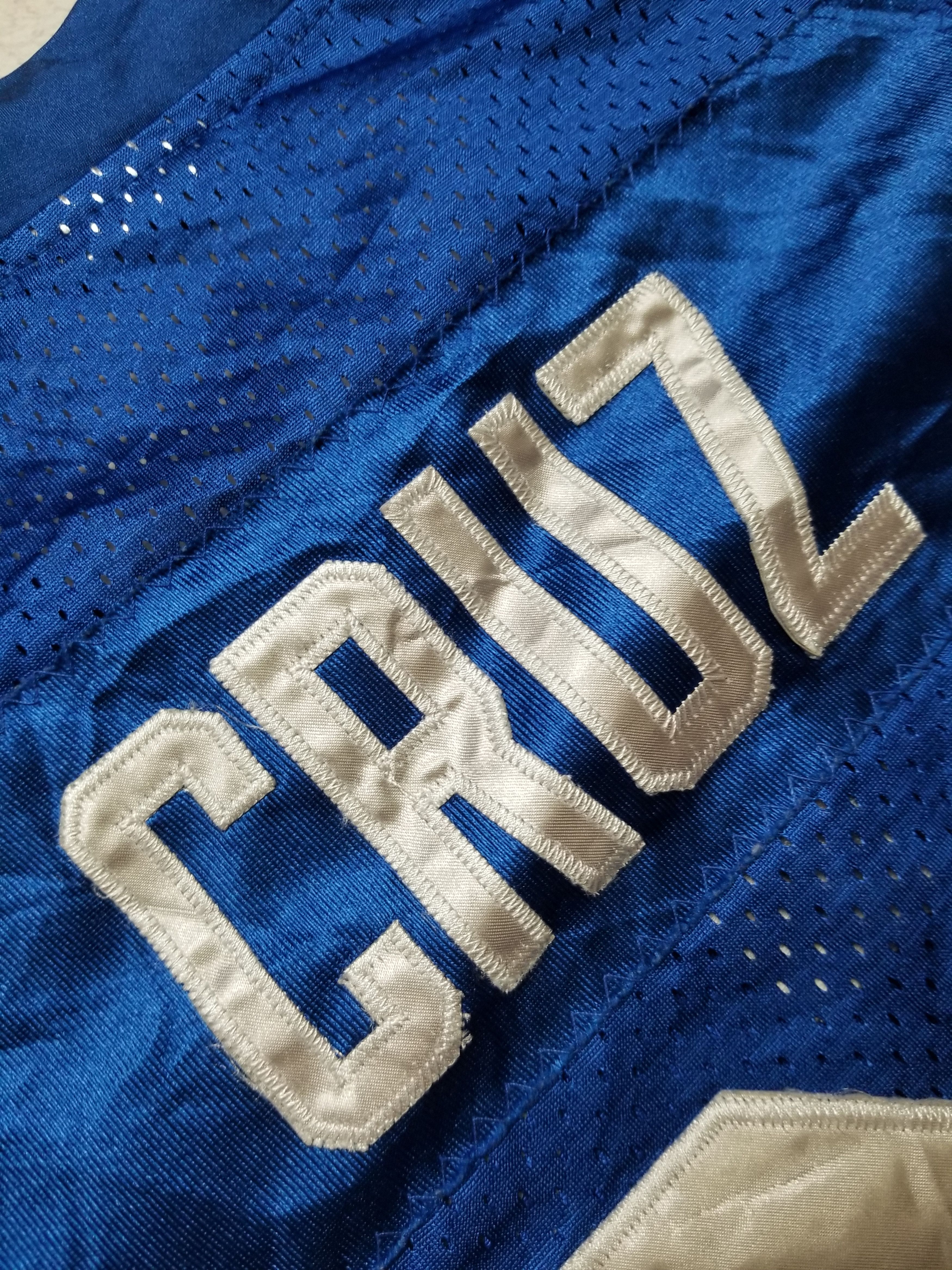 Reebok New York Giants Victor Cruz #80 Super Bowl NFL Sewn Jersey Size US XL / EU 56 / 4 - 5 Thumbnail