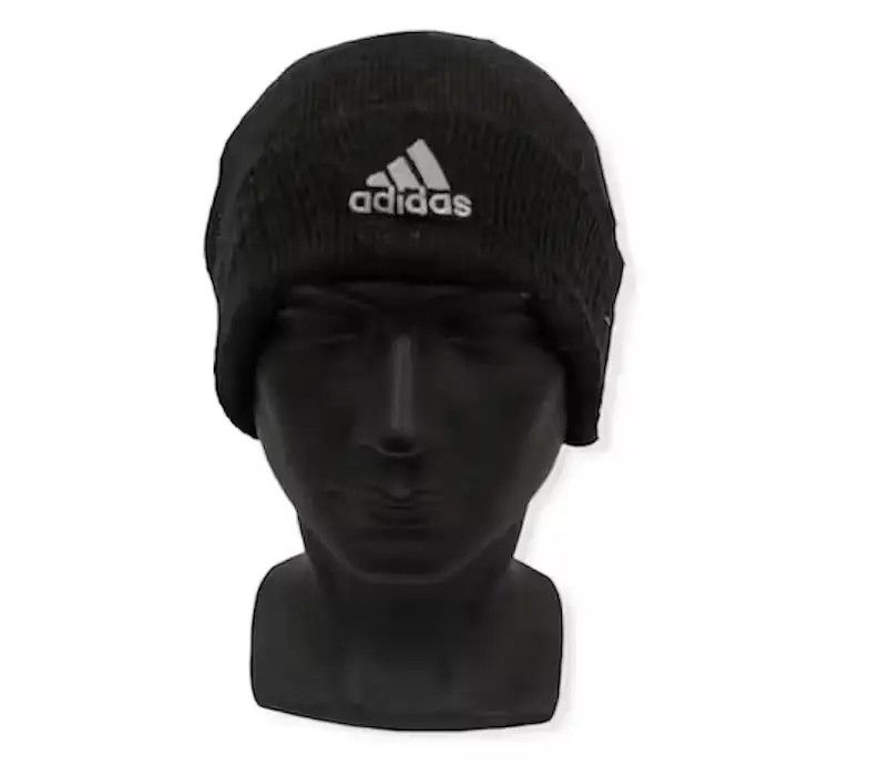 Adidas Vintage Adidas Trademark Logo Beanie Hat Size ONE SIZE - 1 Thumbnail