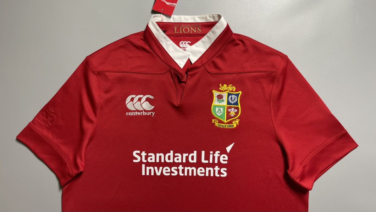 Canterbury of New Zealand × Vintage NWT 2017 BRITISH AND IRISH LIONS RUGBY JERSEY Size US XXL / EU 58 / 5 - 2 Thumbnail
