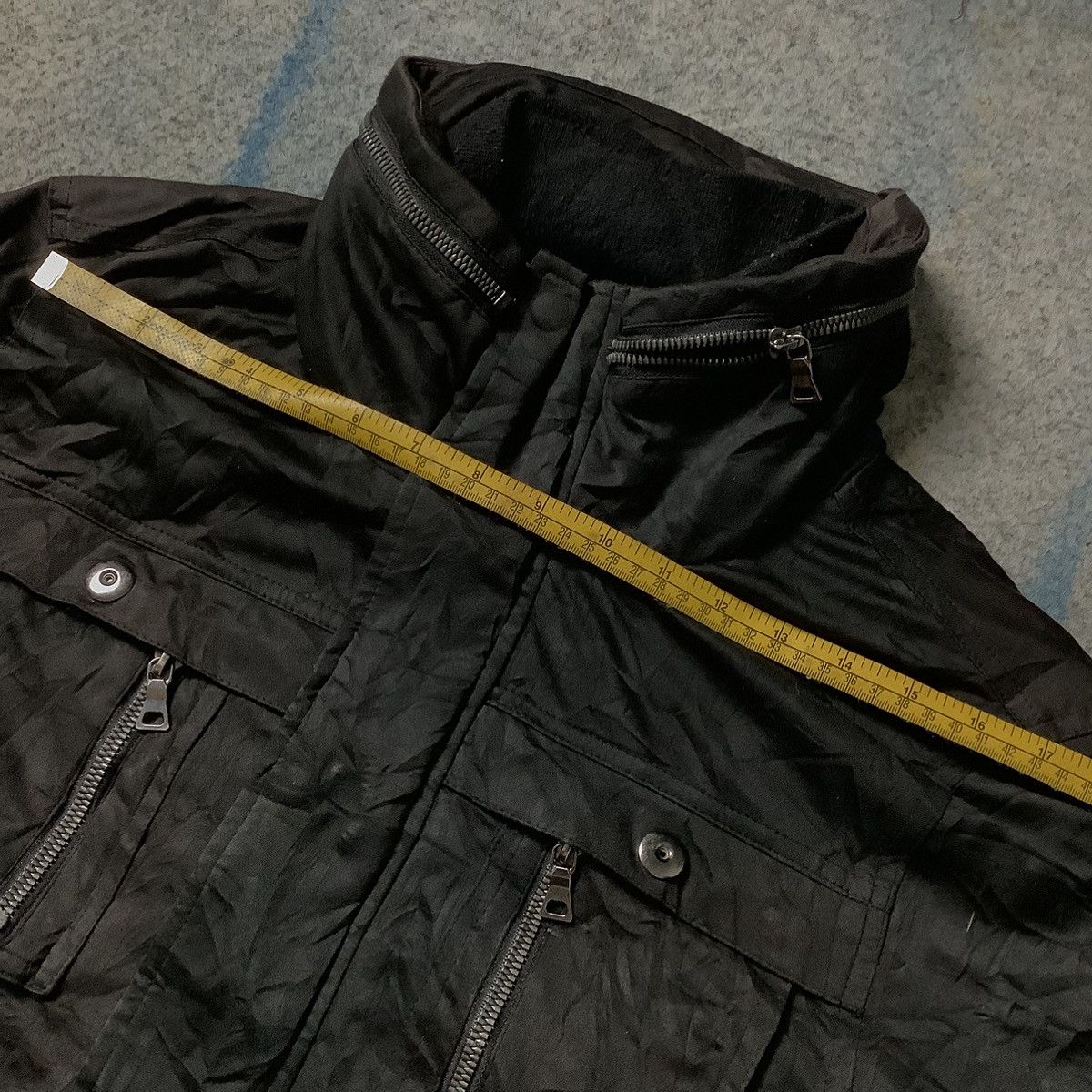 If Six Was Nine × In The Attic × Le Grande Bleu (L.G.B.) Sunfading In The Attic Bikers Jacket Style If Six Was Nine Size US M / EU 48-50 / 2 - 15 Thumbnail