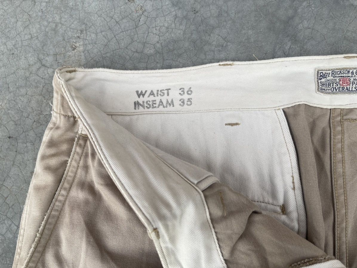 Buzz Rickson's Vintage Buzz Rickson’s Military Pants W36 L40 Sugar Canes Size US 36 / EU 52 - 4 Thumbnail