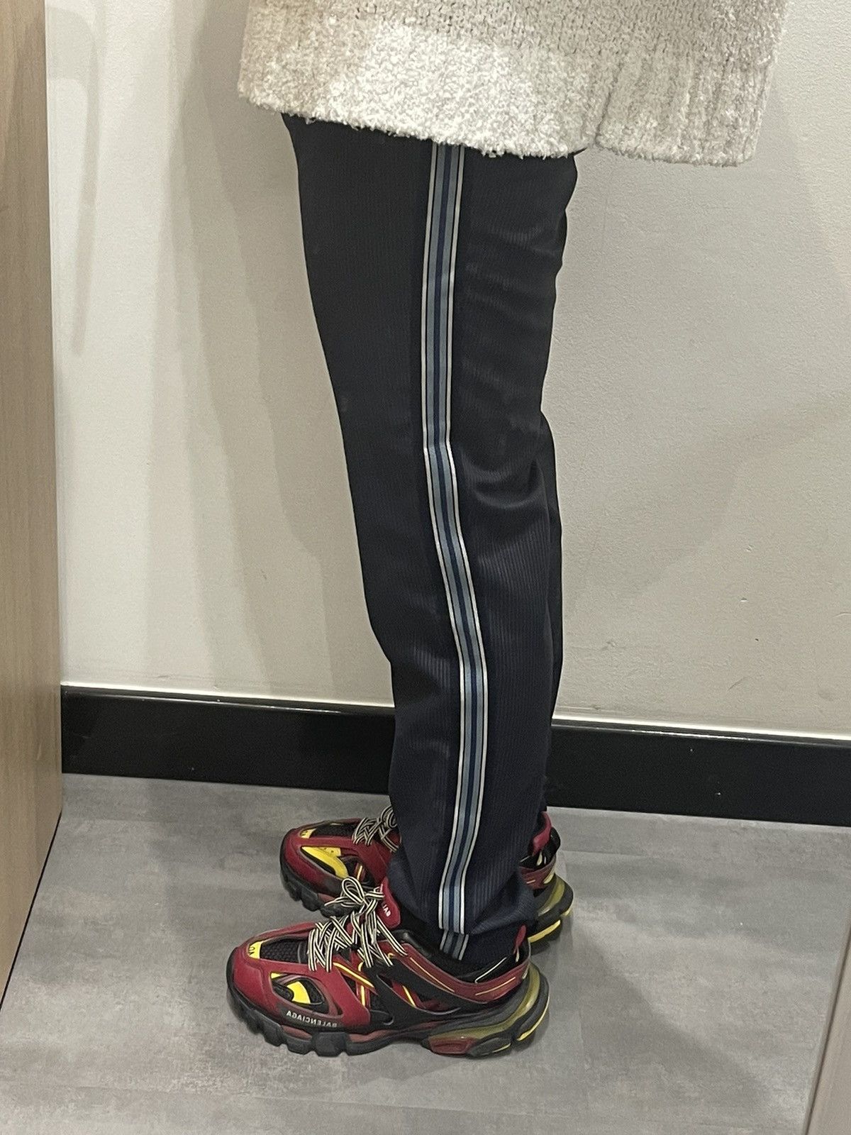 Zadig & Voltaire !DS! Zadig & Voltaire Paddy Stripe Wool Navy Casual Pants Size US 30 / EU 46 - 1 Thumbnail