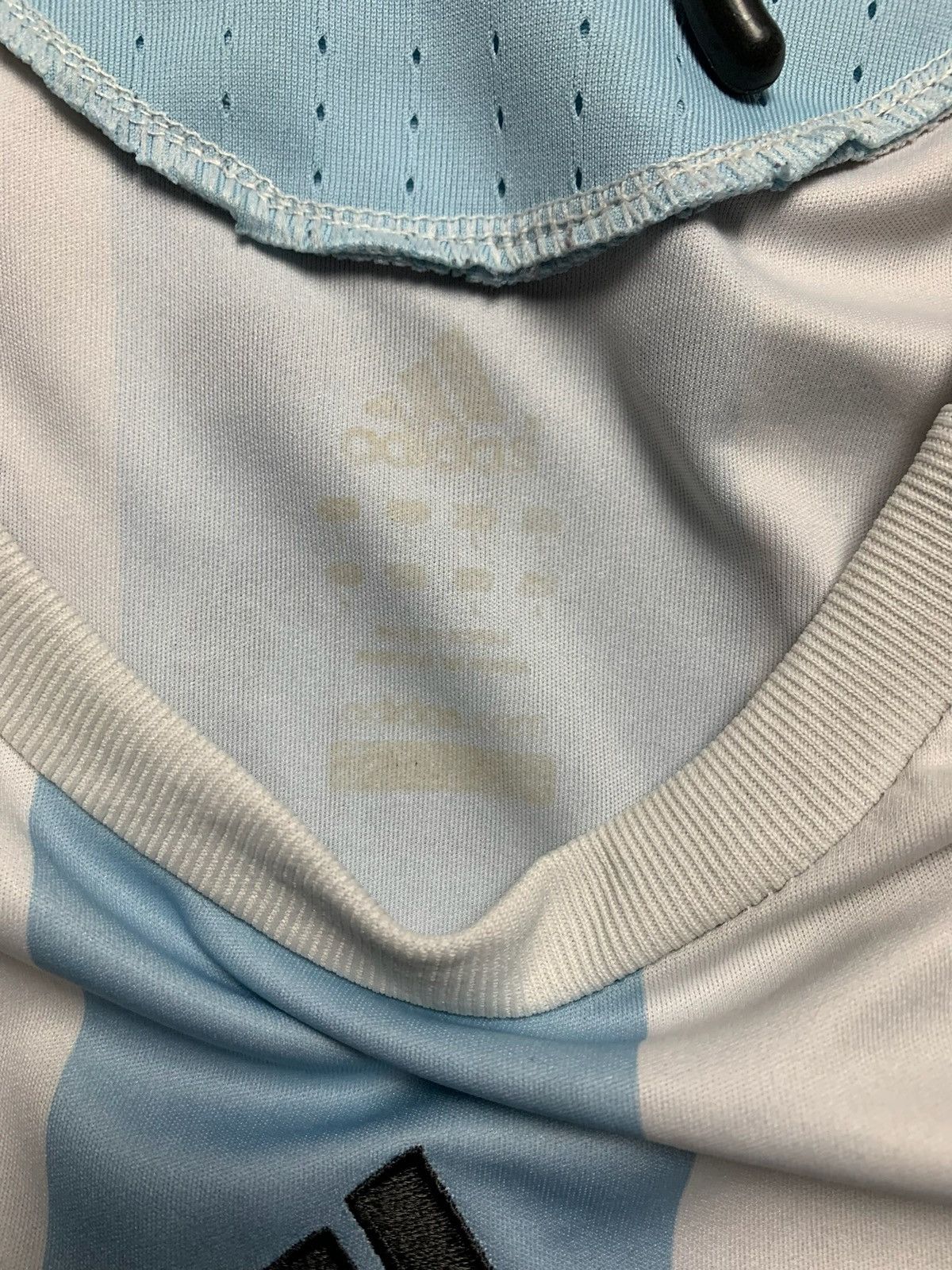Vintage Rare Vintage striped Argentina tee logo size M 10 Messi Size US M / EU 48-50 / 2 - 5 Thumbnail