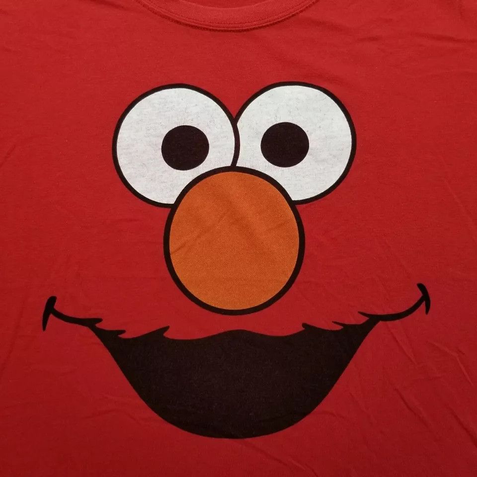 Other Sesame Street Shirt Womens 3X Red Short Sleeve Size ONE SIZE - 2 Thumbnail