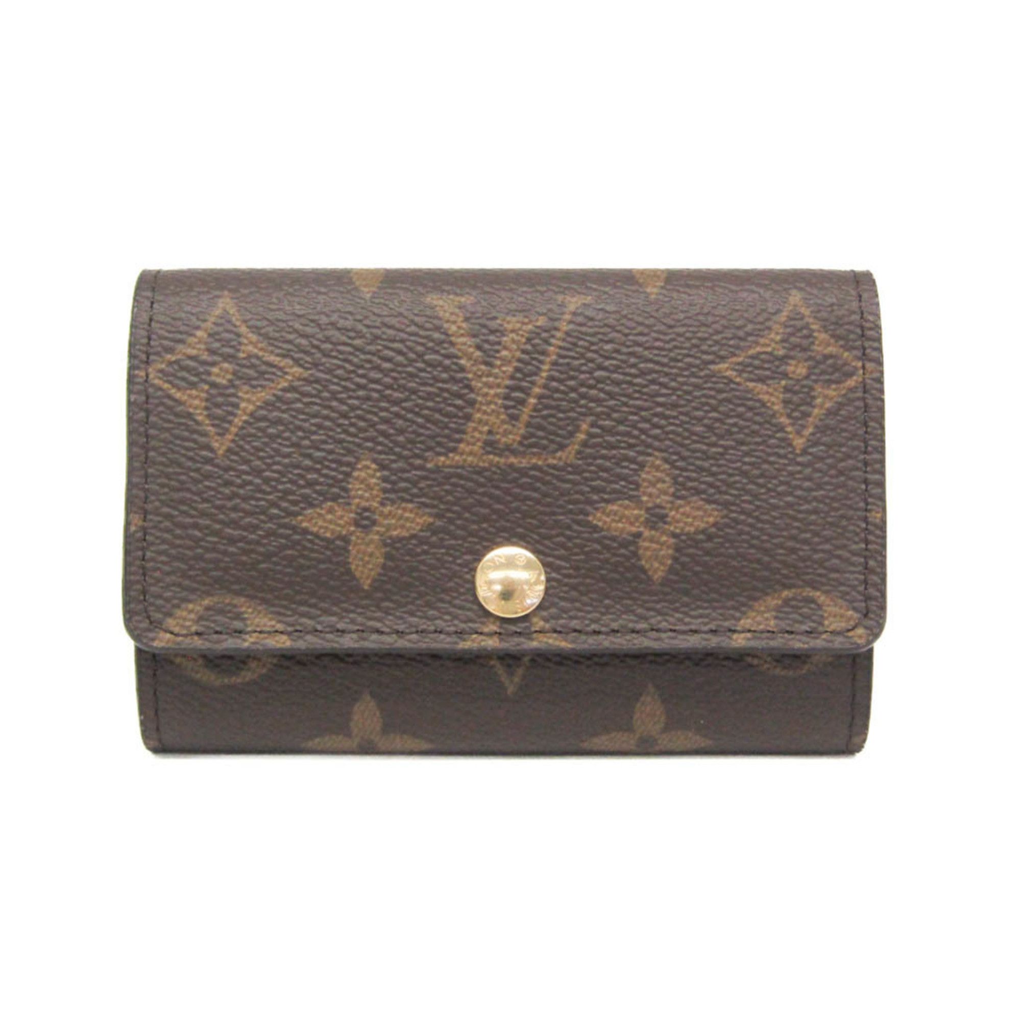 Louis Vuitton Louis Vuitton Monogram Key Holder 6 M62630 Men,Women Monogram Key Case Brown Size ONE SIZE - 1 Thumbnail