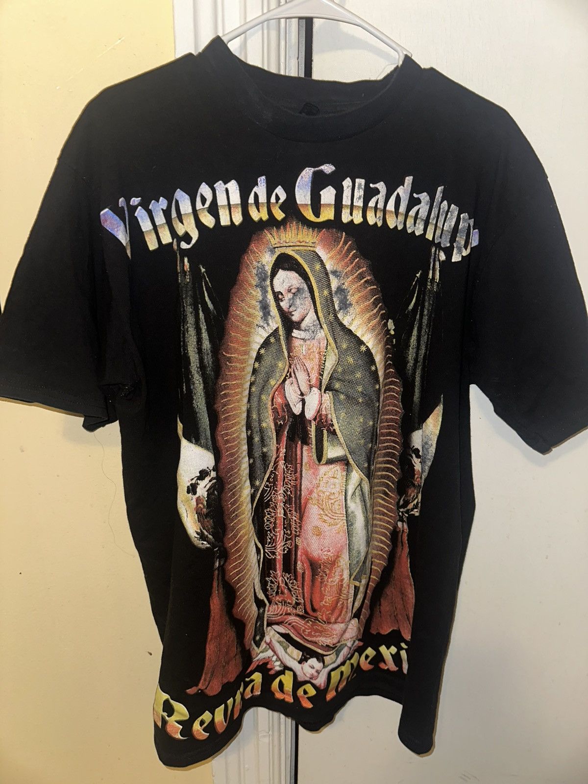 Vintage Rare Vintage Virgen De Guadalupe shirt Size US L / EU 52-54 / 3 - 1 Thumbnail