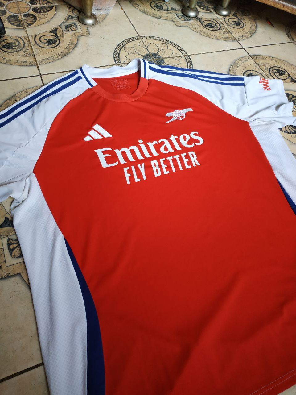Adidas Adidas Arsenal 2024/25 Home Jersey - Brand New - Size 3XL Size US XXL / EU 58 / 5 - 12 Thumbnail
