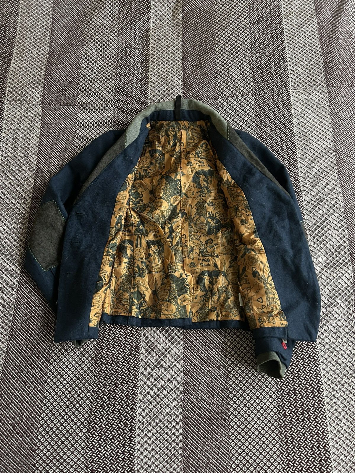 Desigual Desigual Patchwork Wool Blazer Japanese Style Size 40 Size S / US 4 / IT 40 - 11 Thumbnail