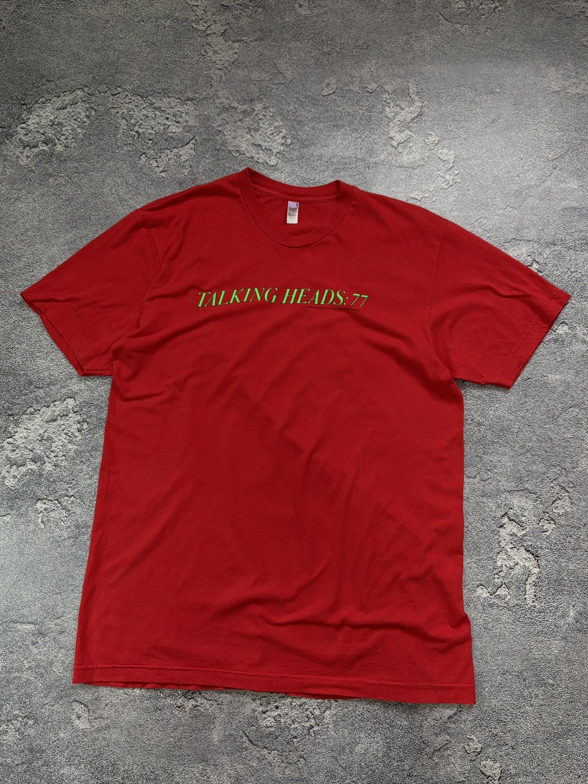 Vintage Talking Heads 77 Red T-Shirt 2005 Band Merch L Size US L / EU 52-54 / 3 - 1 Thumbnail