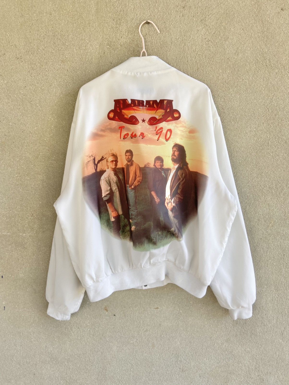 Vintage 90s ALABAMA Band Tour Jacket
