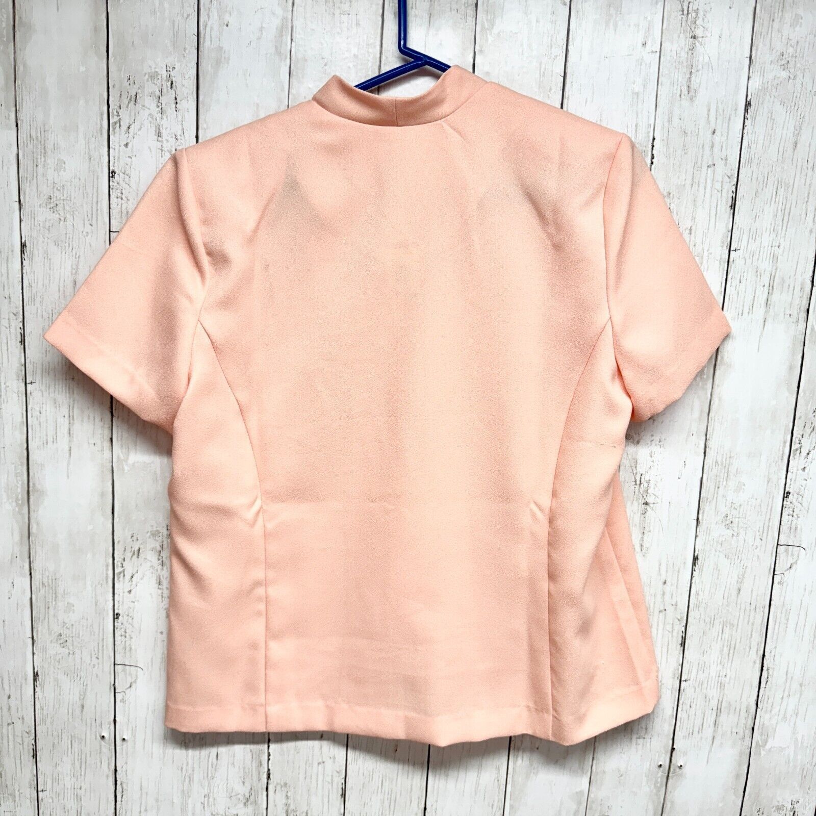 Vintage Elizabeth William VTG Top Women Size 14P Short Sleeve Pink Size XL / US 12-14 / IT 48-50 - 3 Thumbnail