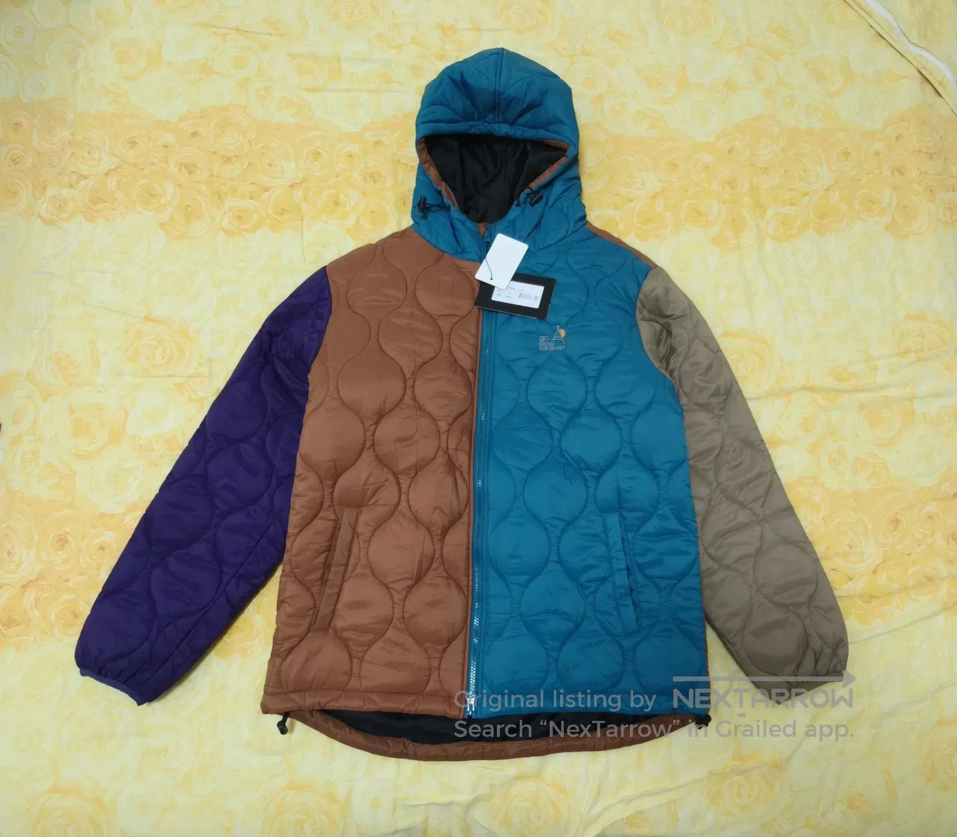 go slow caravan go slow caravan colorblock quilted jacket. Size US L / EU 52-54 / 3 - 1 Thumbnail