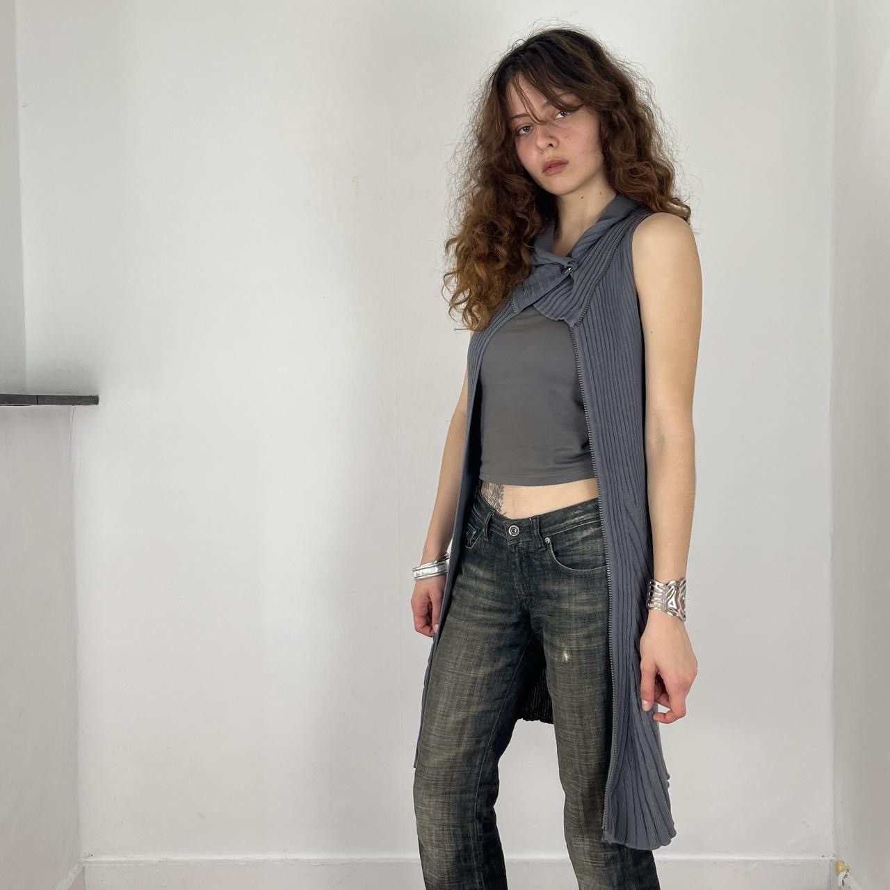Sarah Pacini Long cardigan Size M / US 6-8 / IT 42-44 - 4 Thumbnail