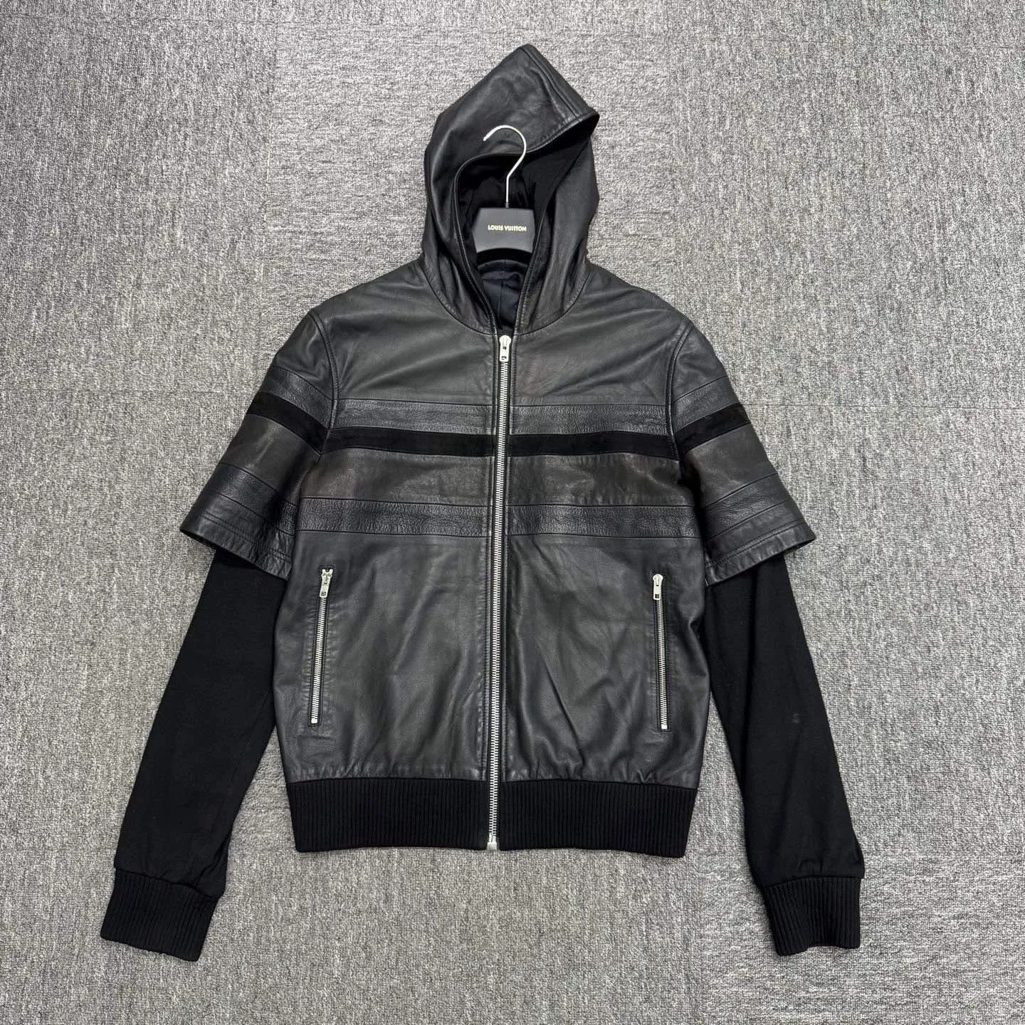 Givenchy Givenchy Hooded Jacket with Mixed Fabrics Size US M / EU 48-50 / 2 - 1 Thumbnail