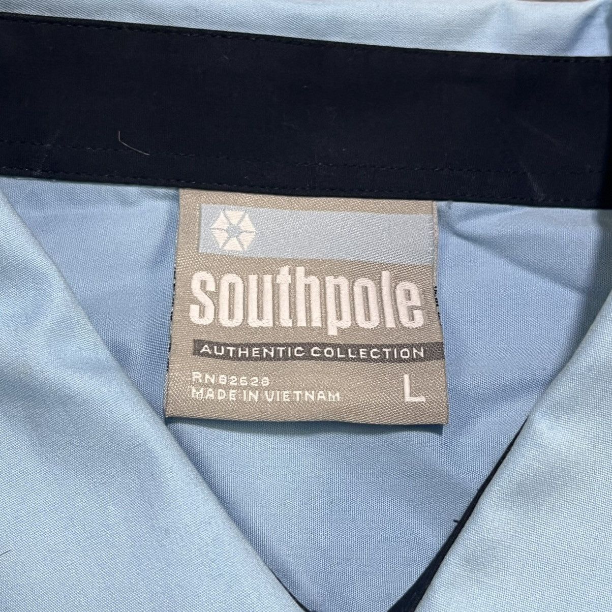 Southpole VINTAGE Y2K SOUTHPOLE HIP-HOP SKATER MECHANIC BUTTON DOWN Size US L / EU 52-54 / 3 - 6 Thumbnail