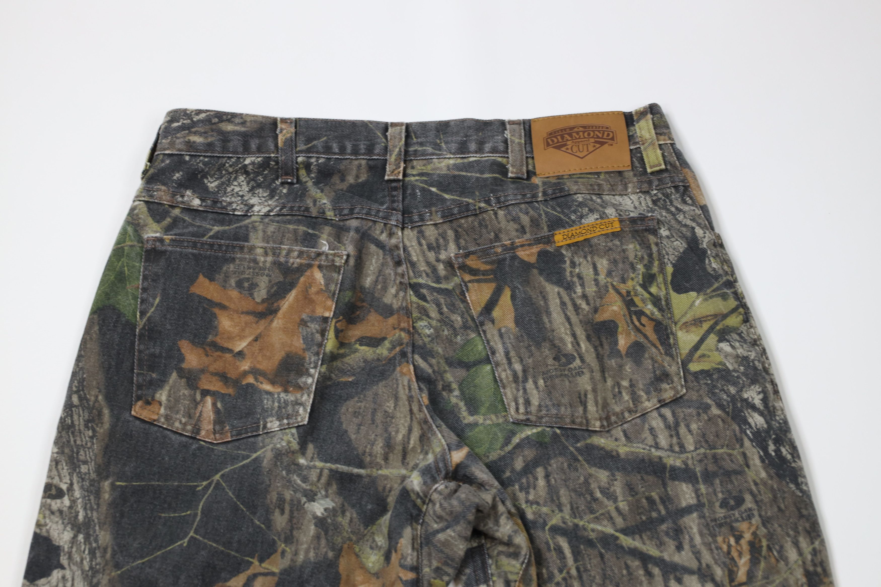 Vintage Vintage 90s Streetwear Camouflage Wide Leg Denim Jeans Size US 32 / EU 48 - 9 Thumbnail