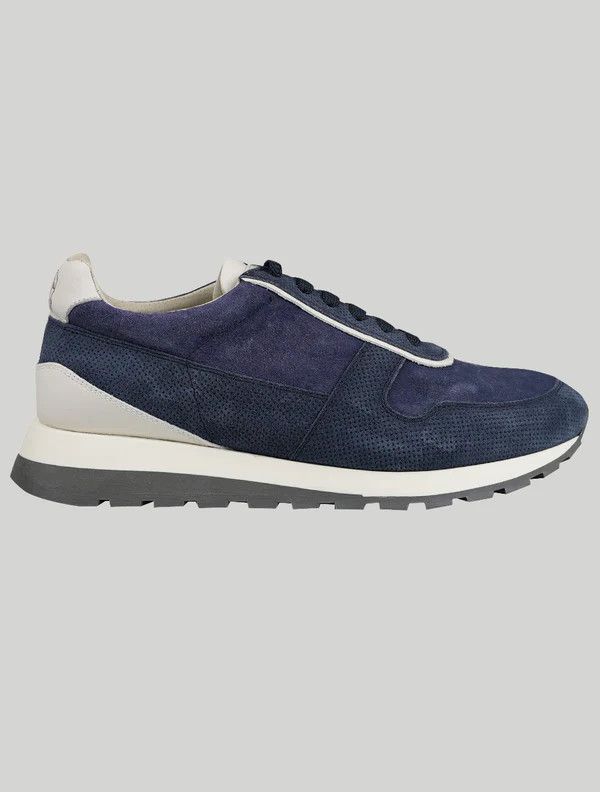 image of Brunello Cucinelli O1W1Db10424 Sneakers In Blue, Men's (Size 6)