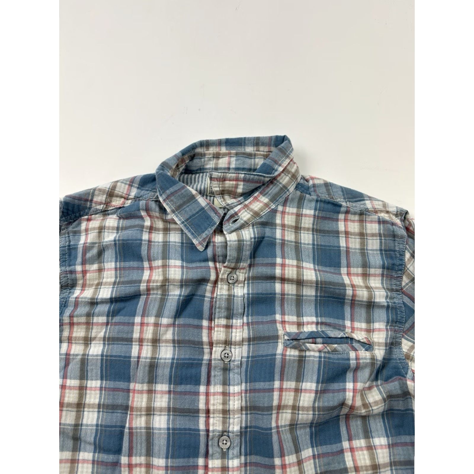 Lucky Brand Lucky Brand Shirt Mens Small Plaid Button-Up Long Sleeve Classic Size US S / EU 44-46 / 1 - 2 Thumbnail