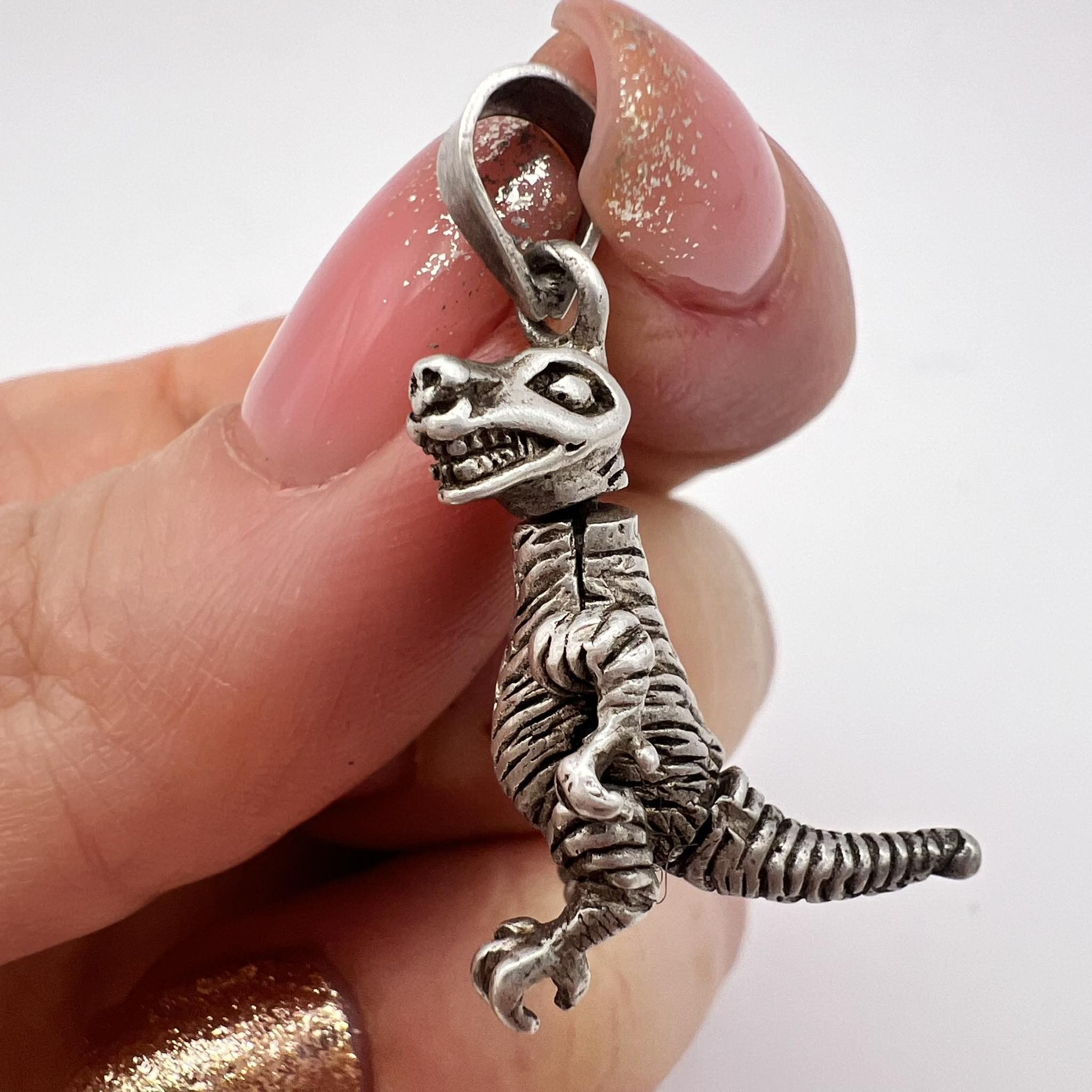 Sterling Silver 925 Jewelry Pendant Marked 5.4Gr, Men's