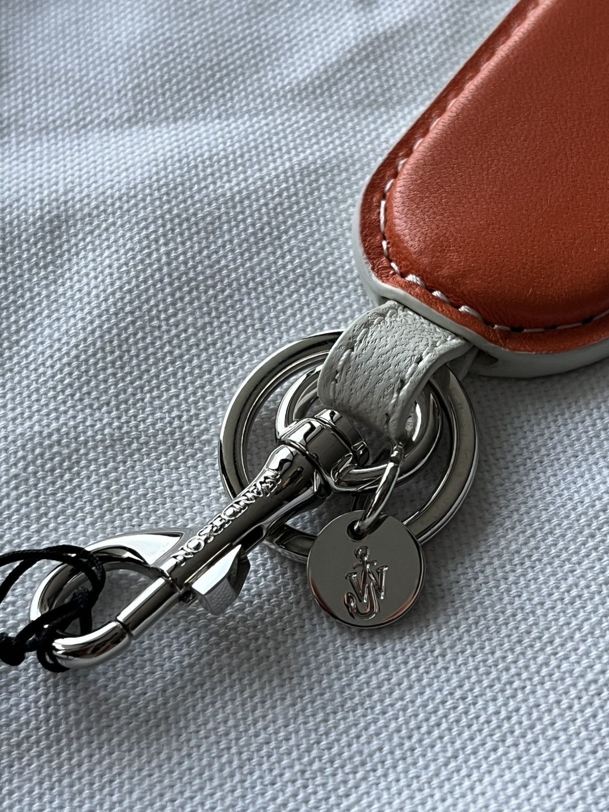 JW Anderson × Loewe Rare Limited BrandNew J W Anderson 🍆 Leather Key Chain Charm Size ONE SIZE - 10 Thumbnail