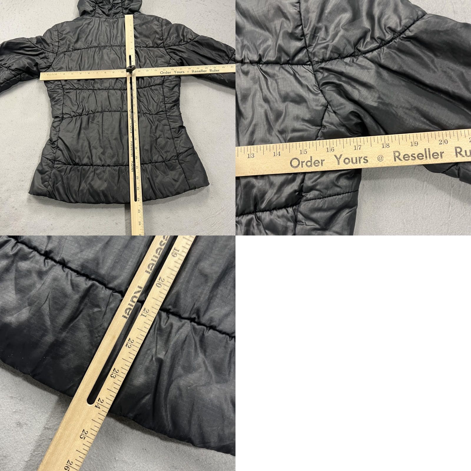 Patagonia Patagonia Jacket Womens XS Black Lidia Quilted Hooded Puffer Insulated Coat Size XS / US 0-2 / IT 36-38 - 9 Thumbnail