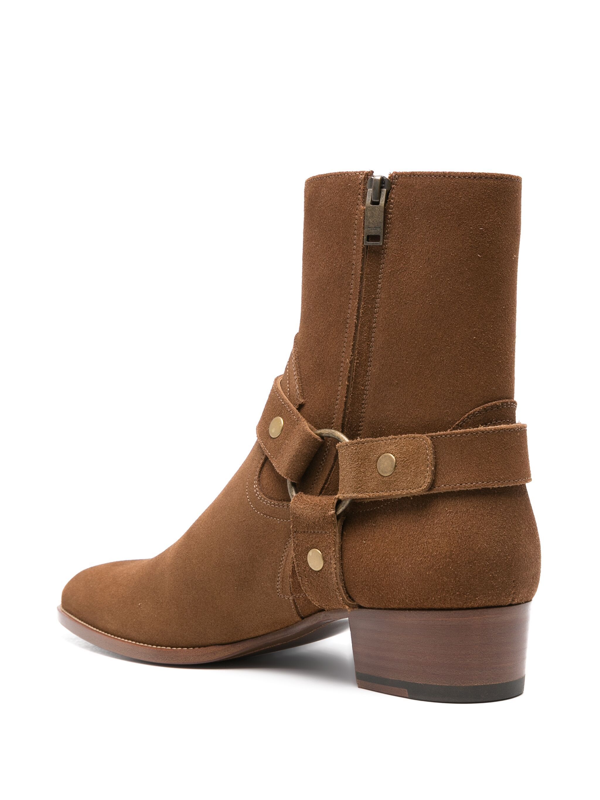 Saint Laurent Paris o1bcso1str0125 Boots in Brown Size US 7 / EU 40 - 3 Thumbnail