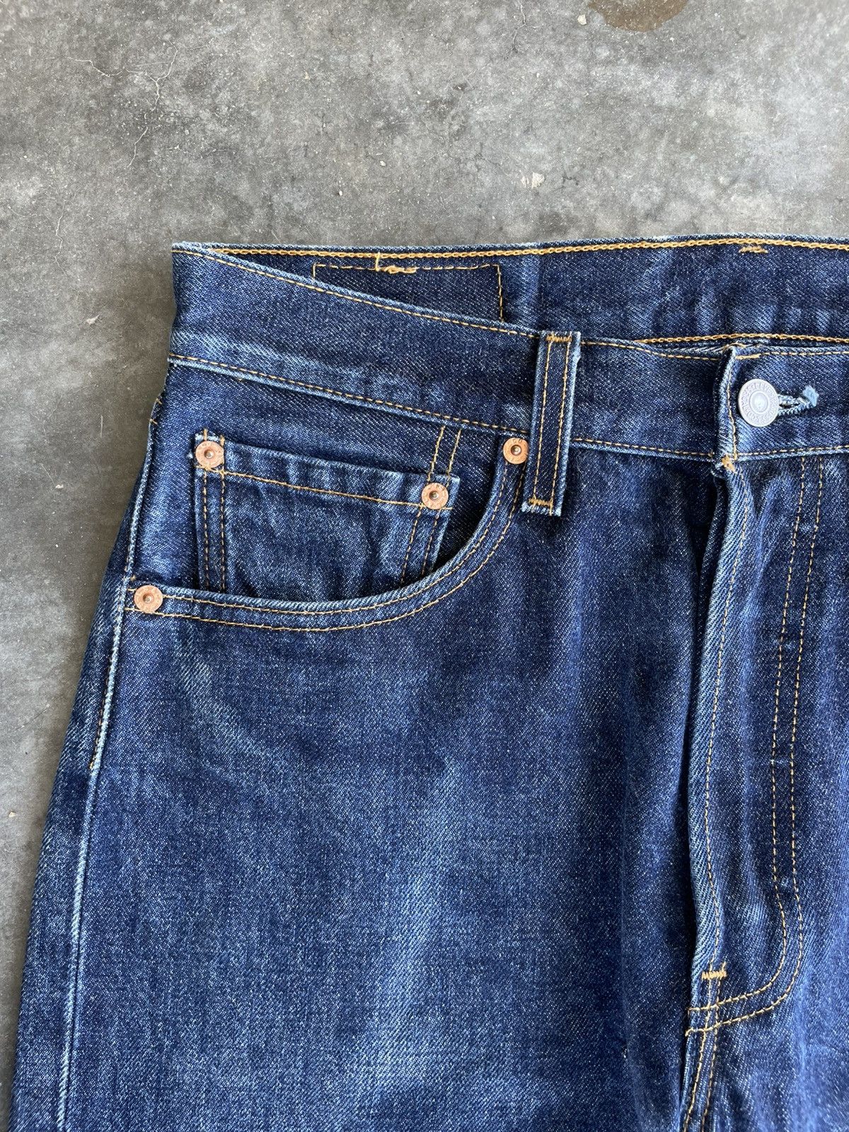 Levi's × Vintage VTG 90s Levi's 501xx #553 Size US 32 / EU 48 - 2 Thumbnail