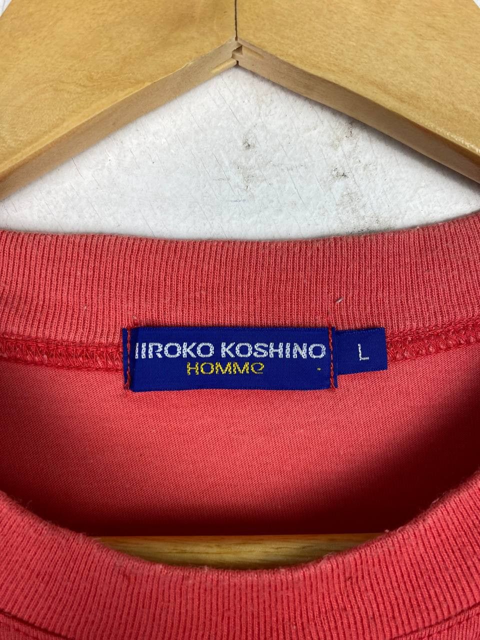 Hiroko Koshino Homme vintage hiroko koshino homme embroided tee Size US L / EU 52-54 / 3 - 4 Thumbnail