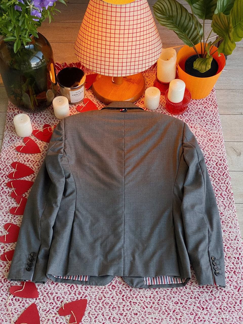 Thom Browne Thom Browne Suit Set Grey Wool Blazer Trousers Size 1 Size 34S - 15 Thumbnail