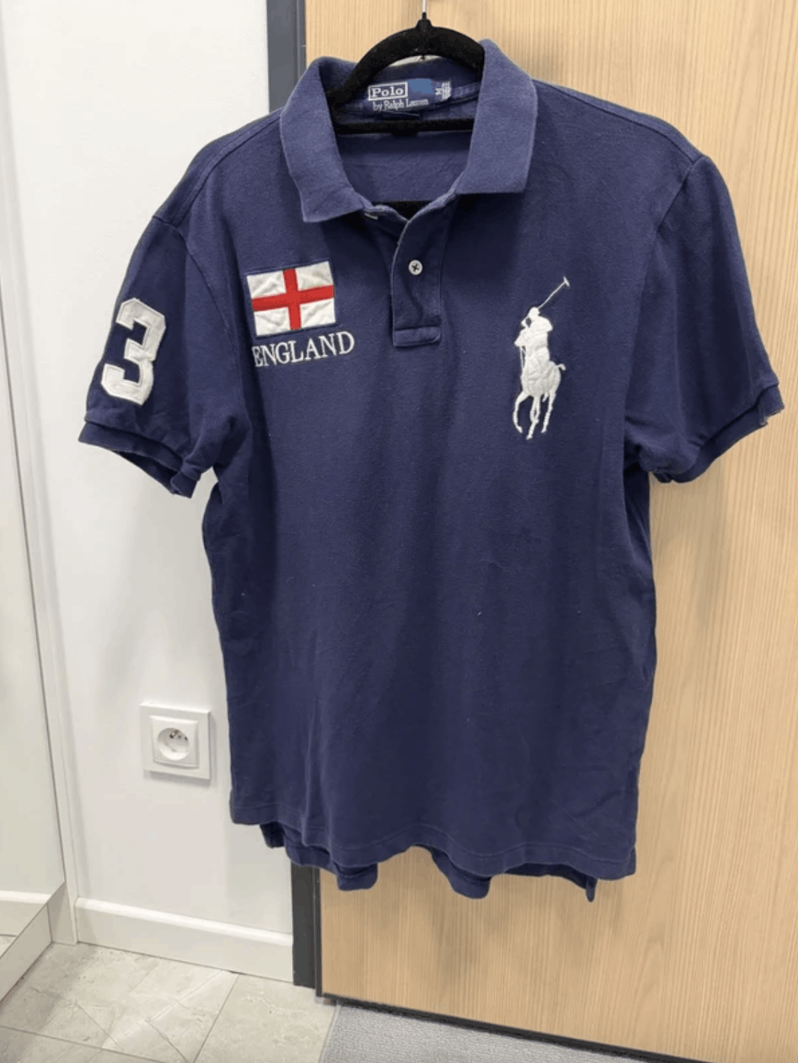 Polo Ralph Lauren Polo Ralph Lauren Big Pony England Polo Size US M / EU 48-50 / 2 - 2 Thumbnail