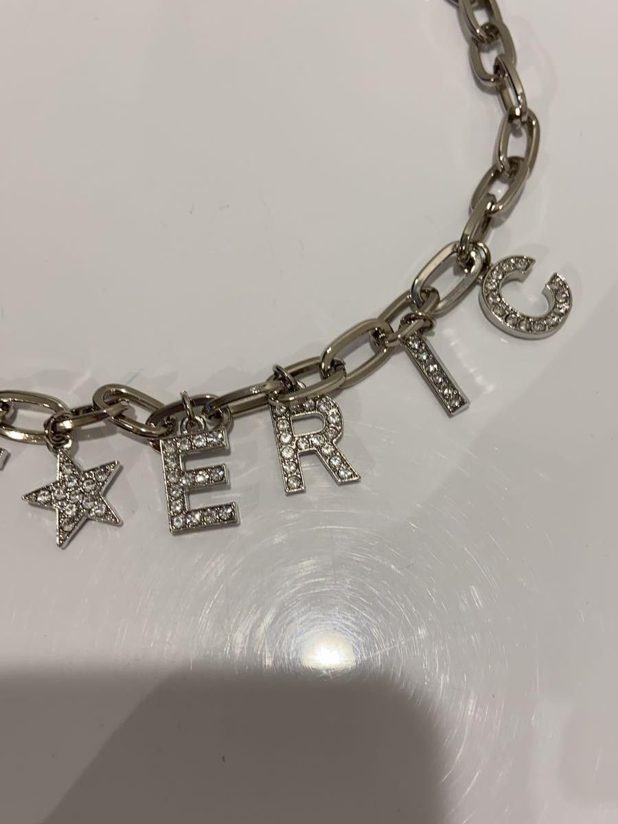 Hysteric Glamour Embellished Logo Chain Necklace Size ONE SIZE - 2 Thumbnail