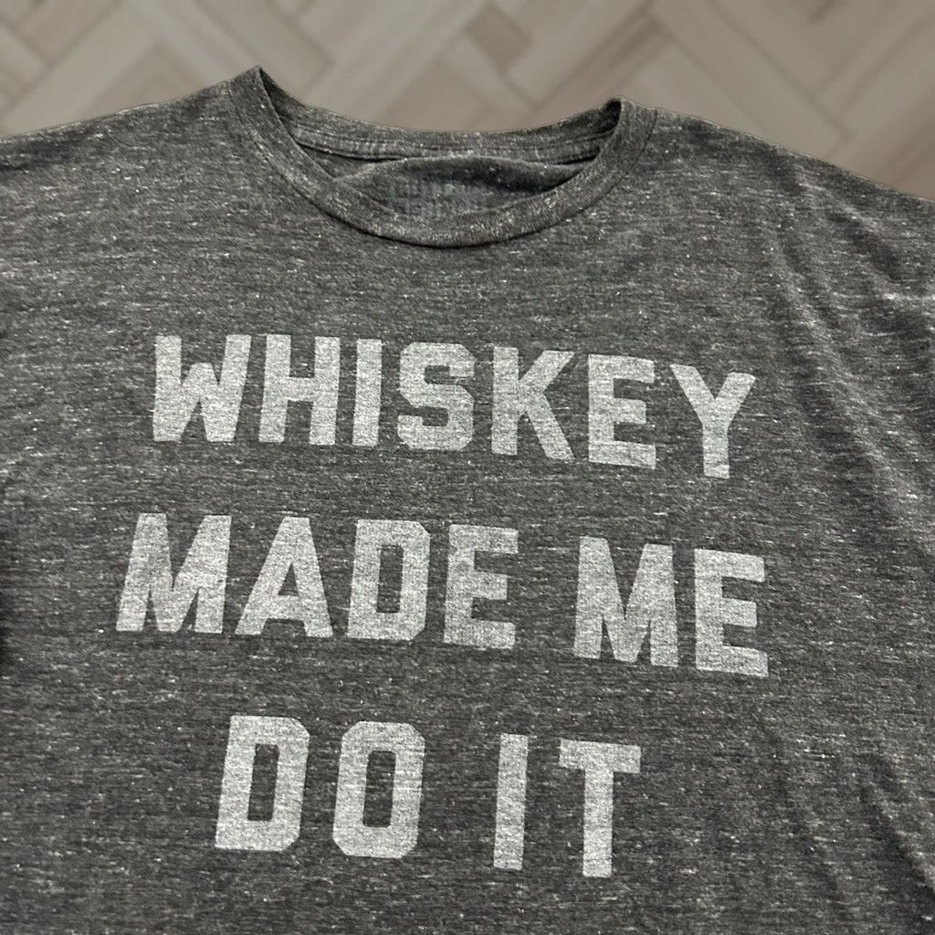 MadeMe BUY ME BRUNCH T-Shirt Short Sleeve Men XL Gray Dark Buy Me Brunch Made Me Do It Shirt Mens XL Gray Short Sleeve T Shirt Size US XL / EU 56 / 4 - 1 Thumbnail