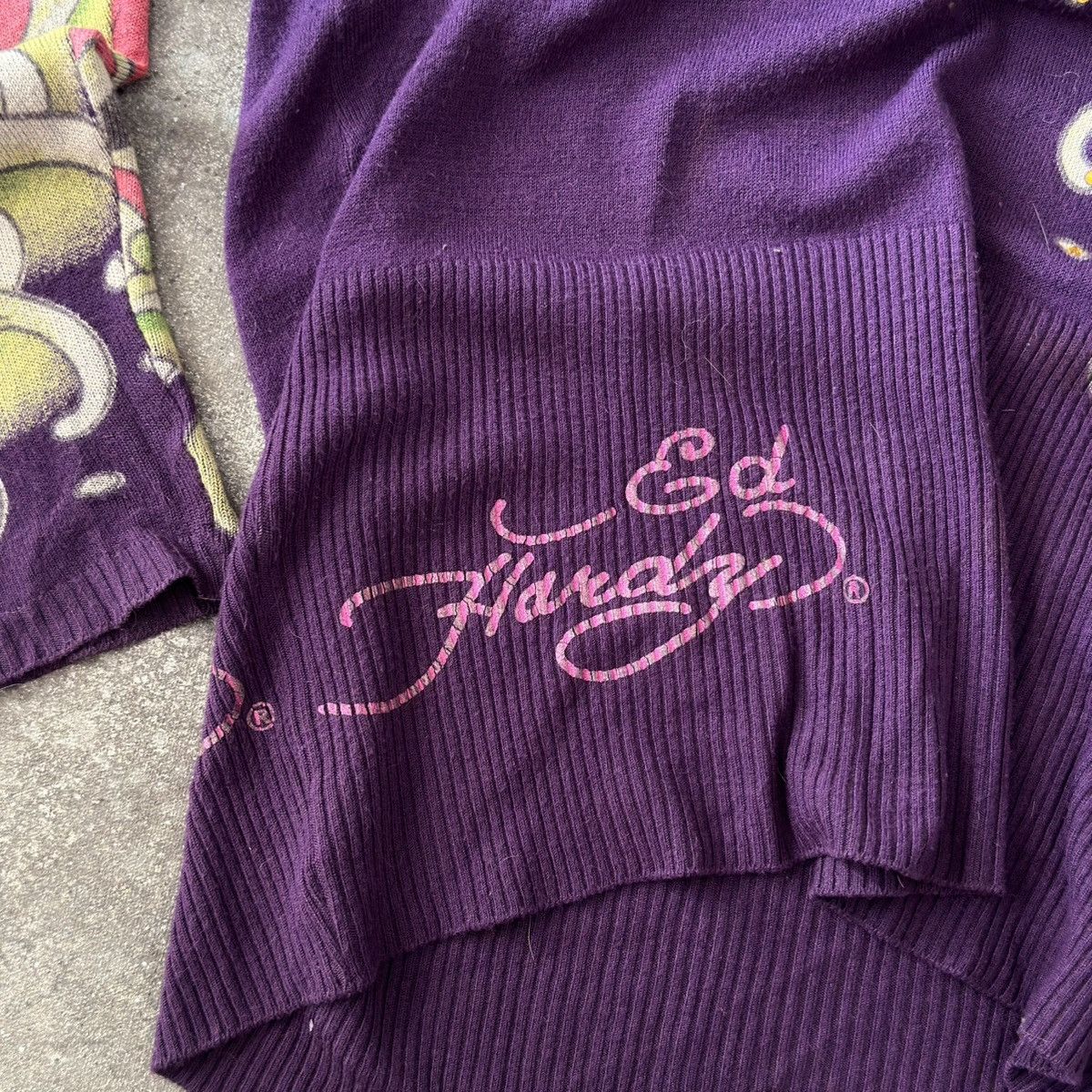 Ed Hardy Ed Hardy Y2K Vintage Iconic Tattoo Long Hooded Top Size M / US 6-8 / IT 42-44 - 13 Thumbnail