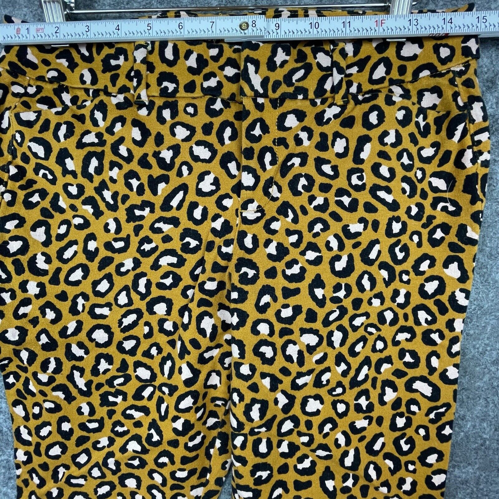 Old Navy Old Navy Pixie Pants Women 6 Leopard Cheetah Pink Skinny Y2K Size 28" / US 6 / IT 42 - 6 Thumbnail