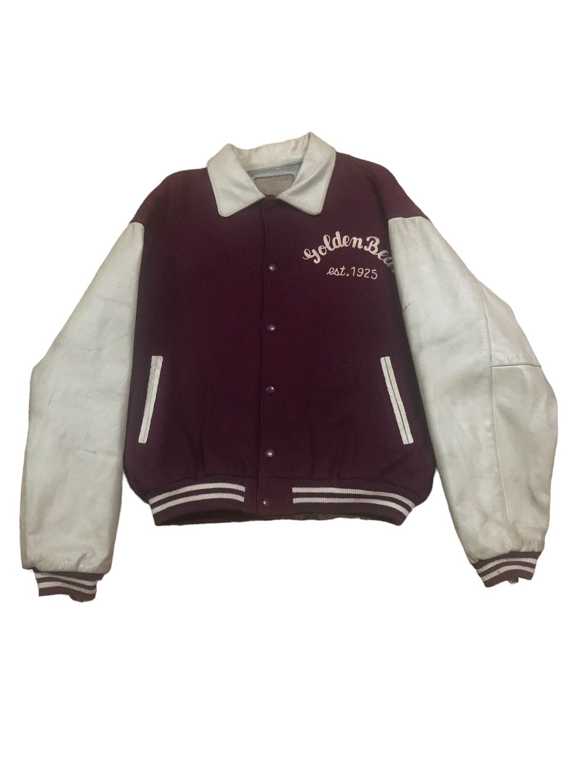 Golden Bear × Vintage Vintage Golden Bear Varsity Jacket Size US L / EU 52-54 / 3 - 1 Thumbnail