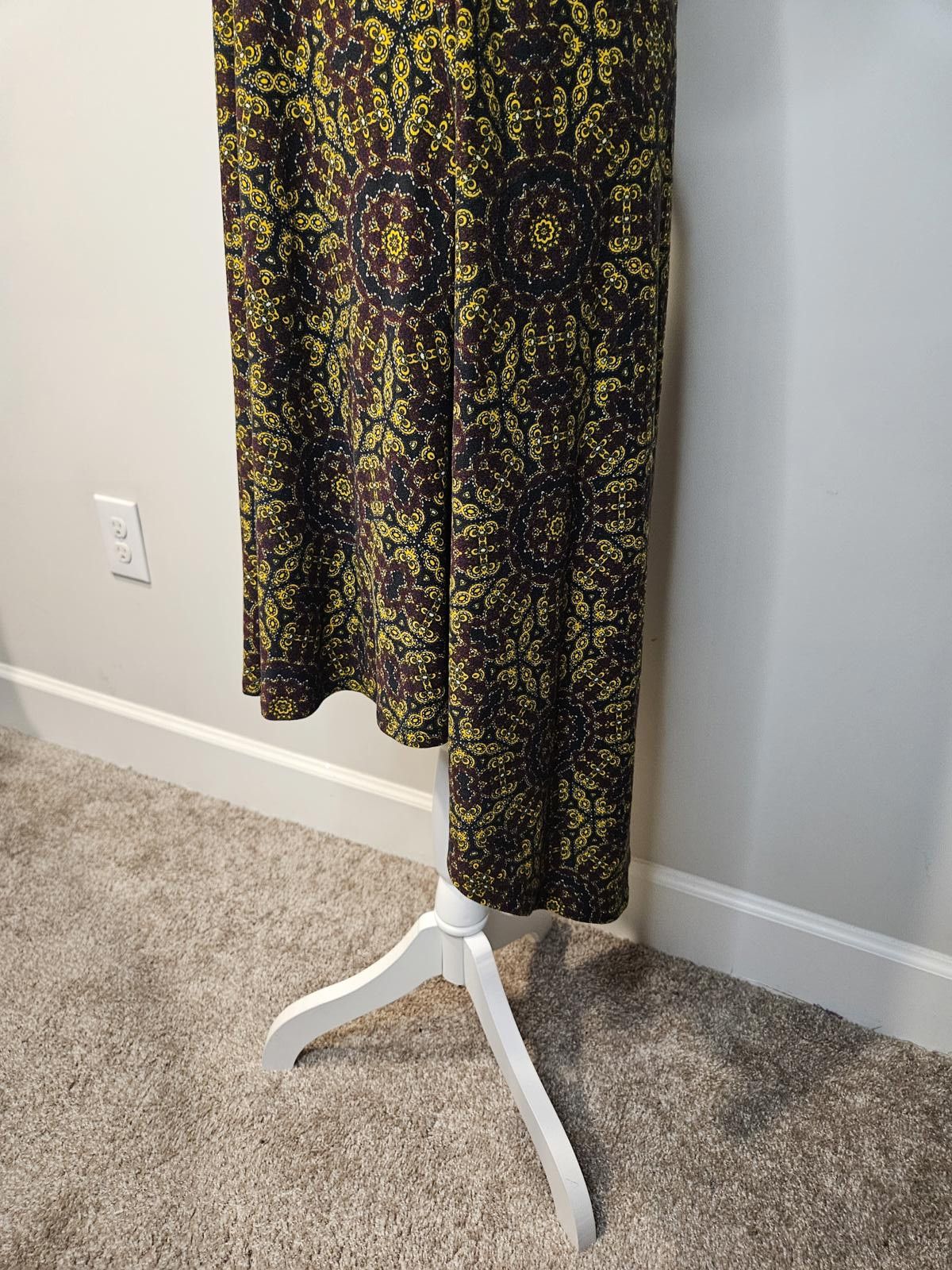 Designer LuLaRoe Floral Pattern Dress - Size XXS Size XXS / US 00 / IT 34 - 6 Thumbnail