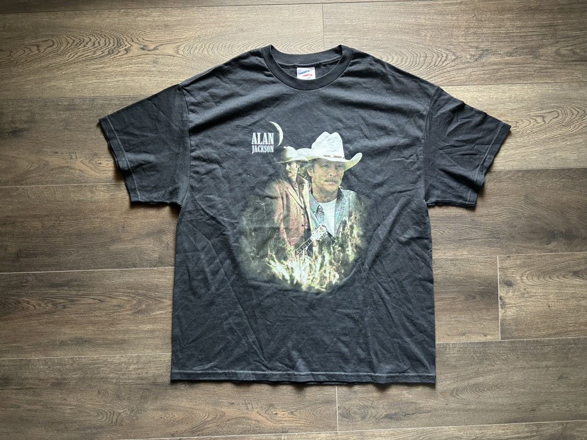 Band Tees Vintage 2003 Allan Jackson Band Tee Size US XL / EU 56 / 4 - 1 Thumbnail