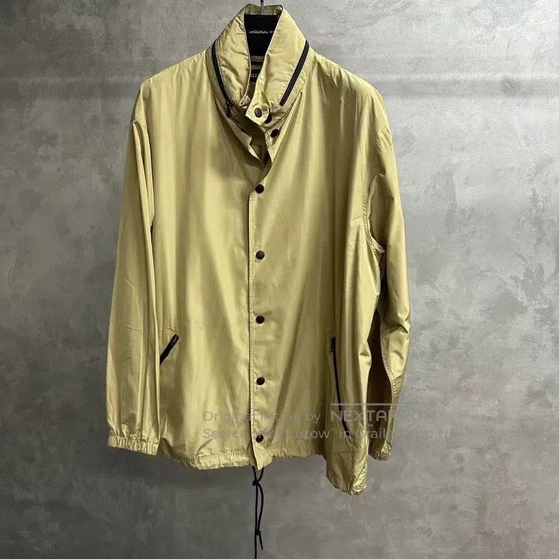 Balenciaga Balenciaga Beige Back Logo Windbreaker Jacket. Size US XS / EU 42 / 0 - 2 Thumbnail