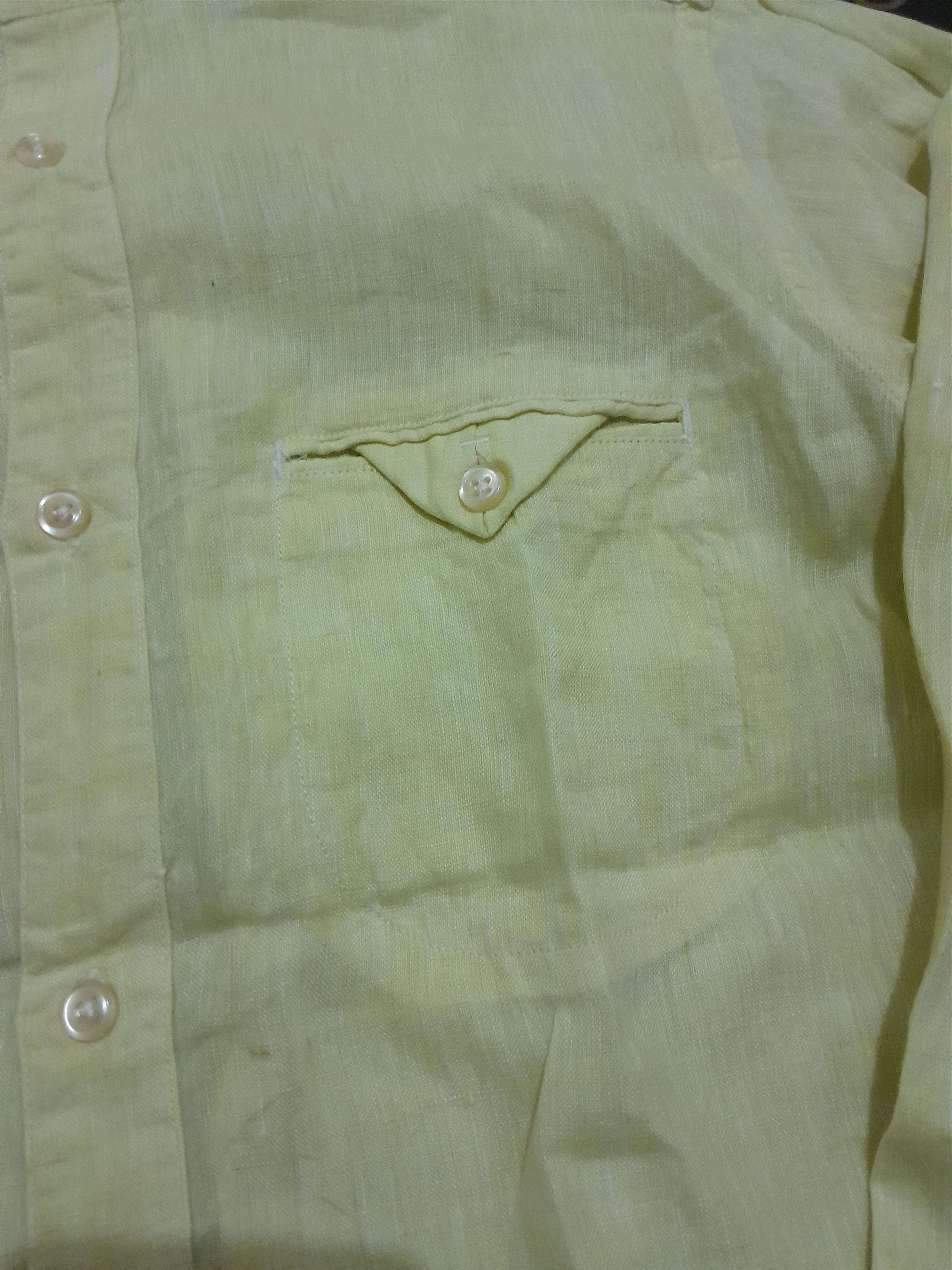 Ordinary Fits Yellow linen shirts Size US S / EU 44-46 / 1 - 6 Thumbnail