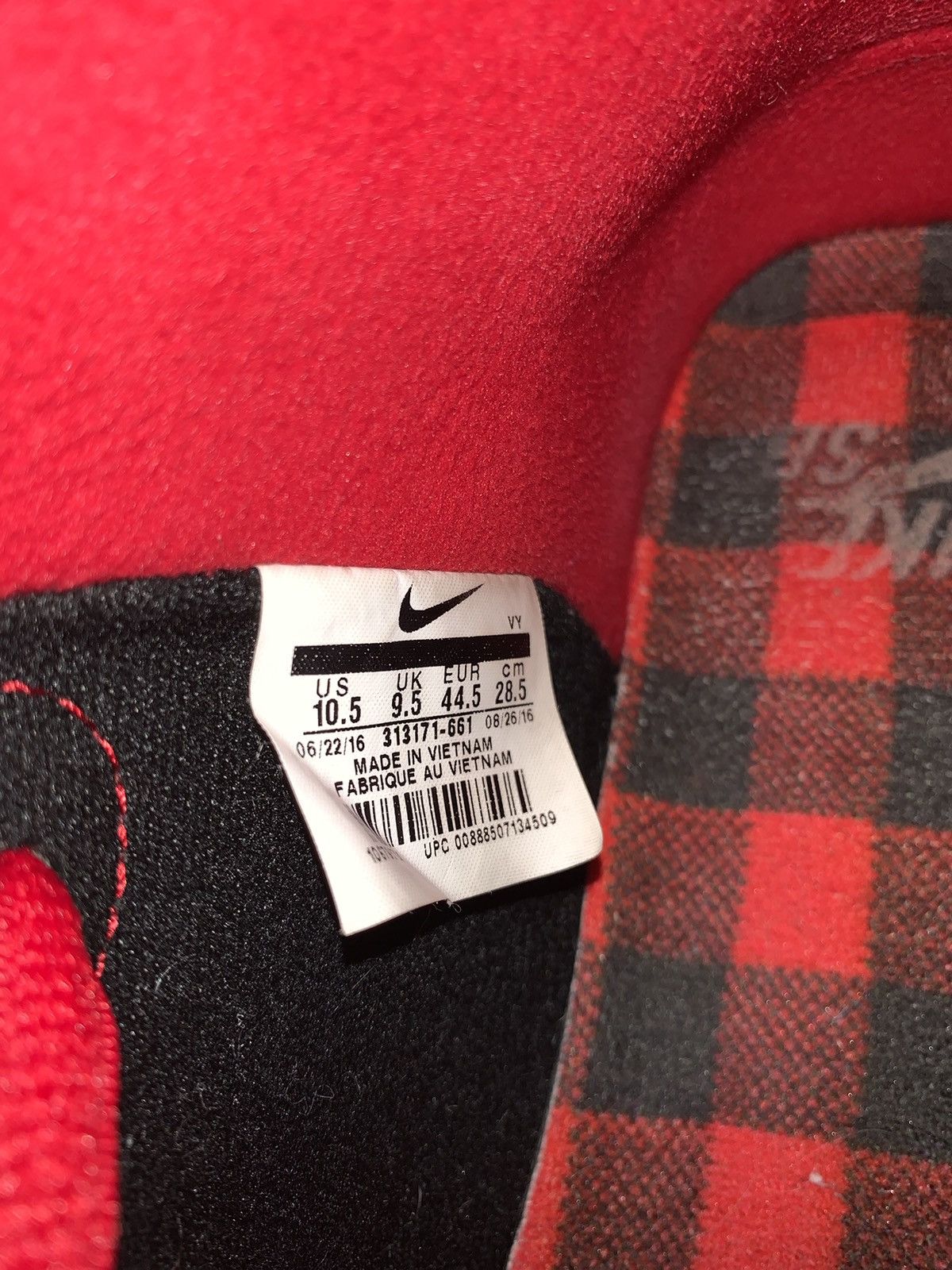 Vintage Vintage Nike Dunk Christmas Size US 10.5 / EU 43-44 - 7 Thumbnail