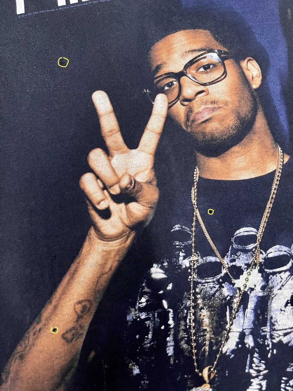 Kid Cudi Kid Cudi Distressed tee Size US L / EU 52-54 / 3 - 4 Thumbnail